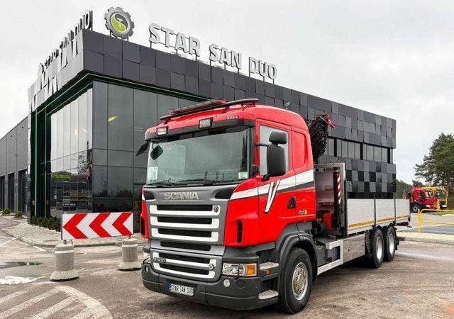 Pritsche LKW, Autokran Scania R500 6x2 PALFINGER PK 29002 Crane Kran: das Bild 9