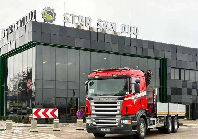 Pritsche LKW, Autokran Scania R500 6x2 PALFINGER PK 29002 Crane Kran: das Bild 6