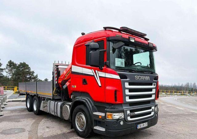 Pritsche LKW, Autokran Scania R500 6x2 PALFINGER PK 29002 Crane Kran: das Bild 11
