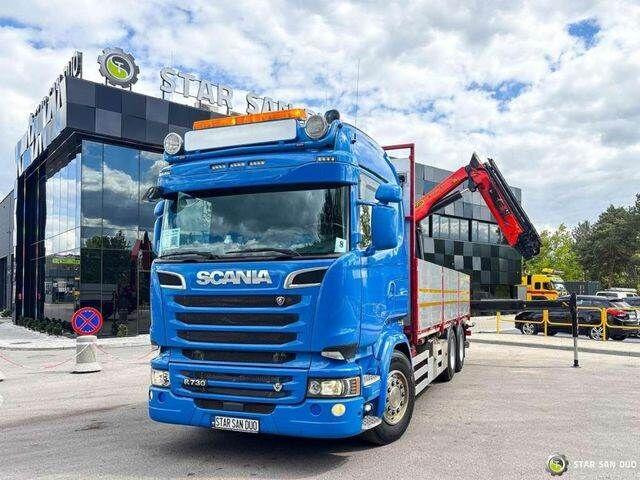 Scania R730 - Pritsche LKW, Autokran: das Bild 2 Scania R730 - Pritsche LKW, Autokran: das Bild 2