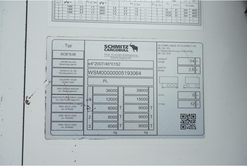 Kühlkoffer Auflieger Schmitz Cargobull CHŁODNIA / CARRIER VECTOR 1550: das Bild 11 Kühlkoffer Auflieger Schmitz Cargobull CHŁODNIA / CARRIER VECTOR 1550: das Bild 11