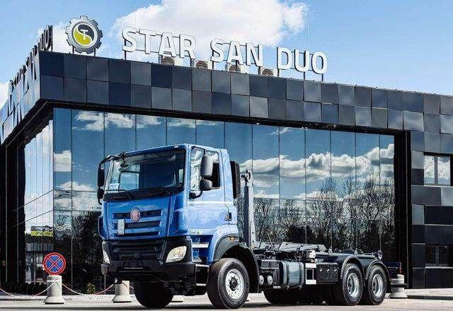 Tatra T158 PHOENIX 6x6 Euro 6 - Abrollkipper, Autokran: das Bild 3 Tatra T158 PHOENIX 6x6 Euro 6 - Abrollkipper, Autokran: das Bild 3