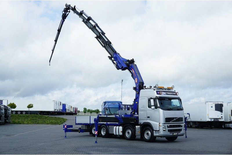 Volvo FH / 520 / 8 X 2 / SKRZYNIOWY + HDS / PM 85 SP + JIB J 1204 / WY - Pritsche LKW, Autokran: das Bild 1 Volvo FH / 520 / 8 X 2 / SKRZYNIOWY + HDS / PM 85 SP + JIB J 1204 / WY - Pritsche LKW, Autokran: das Bild 1