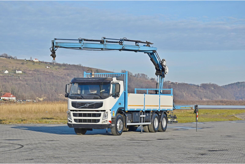 Volvo FM 410 - Pritsche LKW, Autokran: das Bild 2 Volvo FM 410 - Pritsche LKW, Autokran: das Bild 2