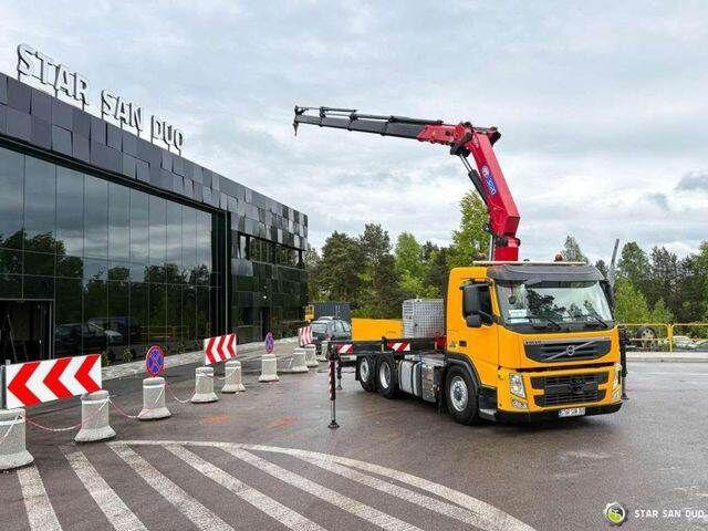 Volvo FM 460 6x4x4 HMF 3220 Crane HDS - Pritsche LKW, Autokran: das Bild 5 Volvo FM 460 6x4x4 HMF 3220 Crane HDS - Pritsche LKW, Autokran: das Bild 5