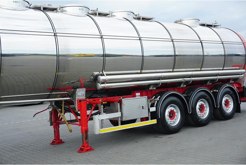 Tankauflieger Für die Beförderung von Lebensmittel Wielton SOMMER / CYSTERNA SPOZYWCZA / 28 374 LITRÓW / 4 KOMOROWA / WEBAS: das Bild 13