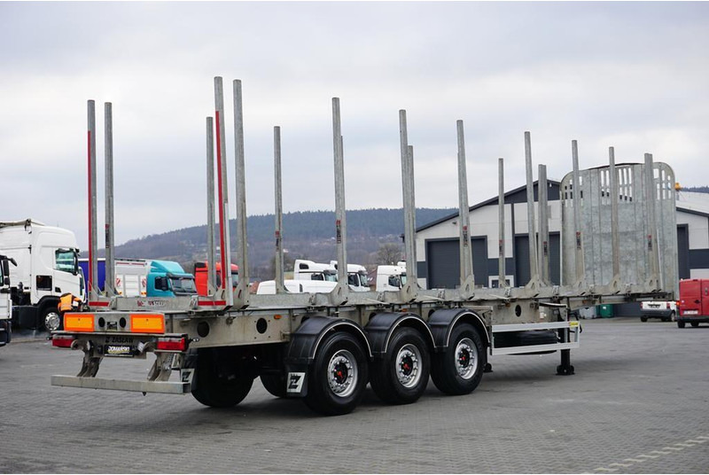 Zaslaw KŁONICOWA / DO DREWNA / WAGA 6 400 KG / OŚ PODNOSZONA - Holzanhänger: das Bild 5 Zaslaw KŁONICOWA / DO DREWNA / WAGA 6 400 KG / OŚ PODNOSZONA - Holzanhänger: das Bild 5