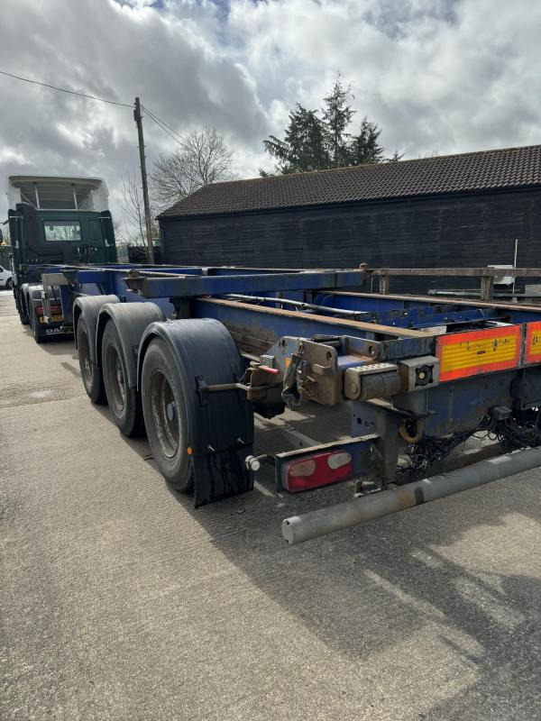 SDC Tri Axle Sliding Frame Skeletal - Container/ Wechselfahrgestell Auflieger: das Bild 2 SDC Tri Axle Sliding Frame Skeletal - Container/ Wechselfahrgestell Auflieger: das Bild 2
