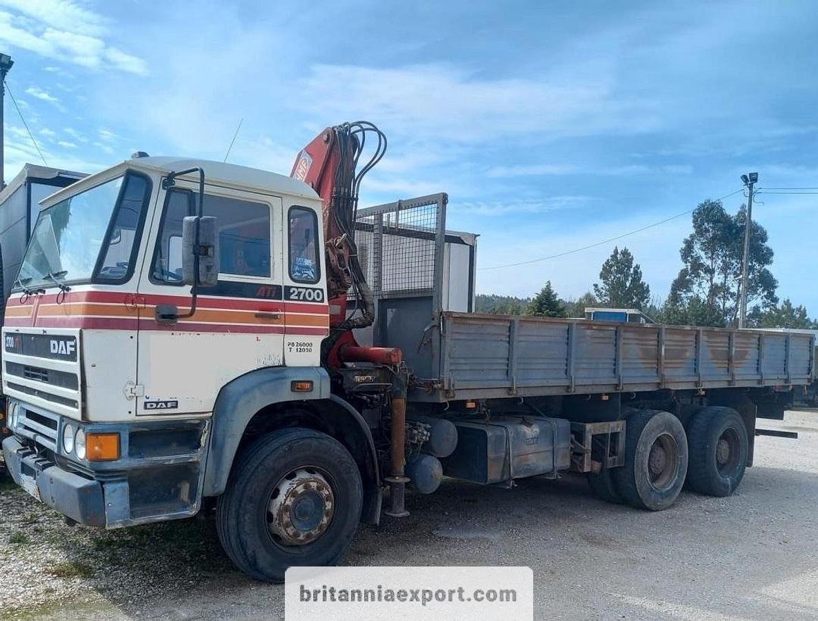 DAF 2700 ATI 6x4 26 Ton Sideways Tipper with HMF 820 Crane | Export Ready. - Kipper, Autokran: das Bild 3 DAF 2700 ATI 6x4 26 Ton Sideways Tipper with HMF 820 Crane | Export Ready. - Kipper, Autokran: das Bild 3