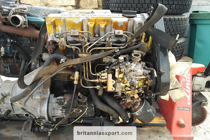 NISSAN LD20-II 2.0 Diesel Engine + Manual Gearbox | For Nissan Vanette | Export Ready - Motor: das Bild 2 NISSAN LD20-II 2.0 Diesel Engine + Manual Gearbox | For Nissan Vanette | Export Ready - Motor: das Bild 2
