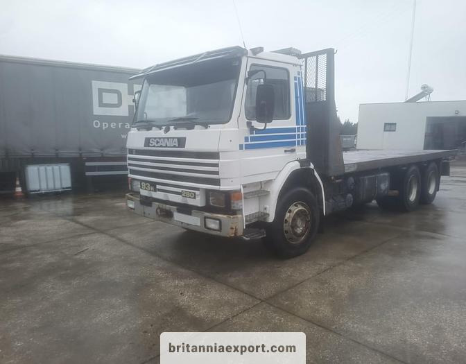 SCANIA P93H 280 6x2 10 Tyres Flatbed Truck – 26 Ton | On springs - Pritsche LKW: das Bild 3 SCANIA P93H 280 6x2 10 Tyres Flatbed Truck – 26 Ton | On springs - Pritsche LKW: das Bild 3