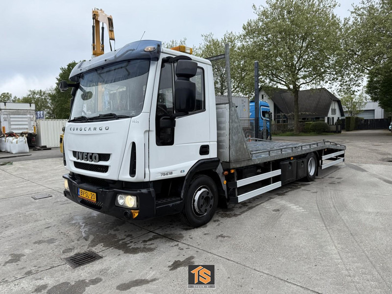 Iveco ML75E18/P AUTOTRANSPORT - AUTOMATIC - 7.5TON - LOADING 2830KG - NL TRUCK - Autotransporter LKW: das Bild 1 Iveco ML75E18/P AUTOTRANSPORT - AUTOMATIC - 7.5TON - LOADING 2830KG - NL TRUCK - Autotransporter LKW: das Bild 1