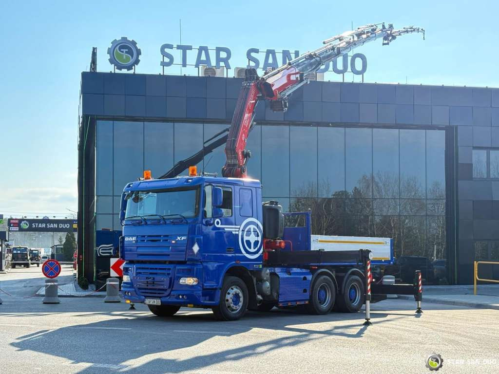DAF XF 105.510 6x4 FASSI 450 FLY JIB Winch 5th - Autokran: das Bild 3 DAF XF 105.510 6x4 FASSI 450 FLY JIB Winch 5th - Autokran: das Bild 3