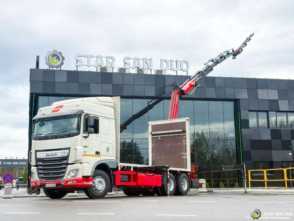 DAF XF 440 6x2 Fassi F365 FLY JIBCranePallet Grippe - Autokran: das Bild 1 DAF XF 440 6x2 Fassi F365 FLY JIBCranePallet Grippe - Autokran: das Bild 1