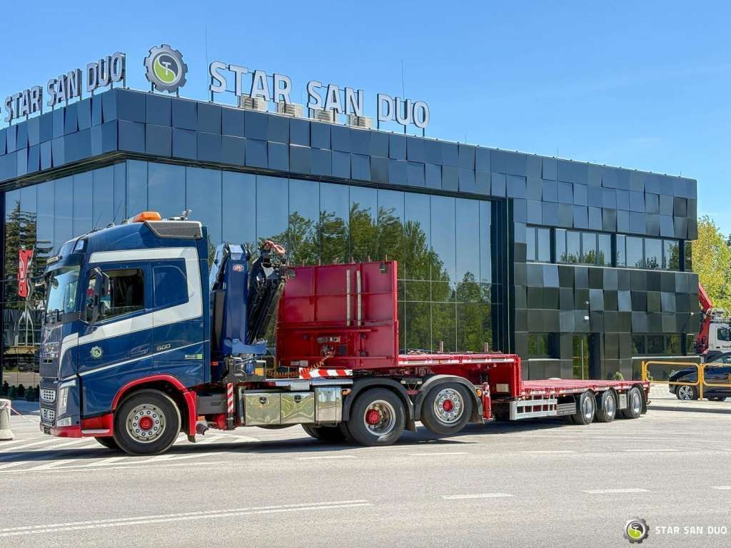 HRD Semitrailer Low Loader NRD NTS 3 Axle Tieflader - Tieflader Auflieger: das Bild 4 HRD Semitrailer Low Loader NRD NTS 3 Axle Tieflader - Tieflader Auflieger: das Bild 4