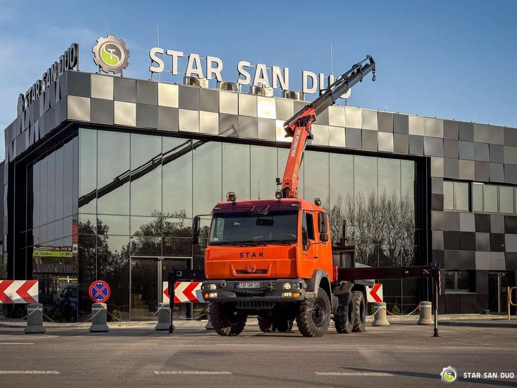 MAN STAR 266 MAN 6x6 PALFINGER PK 18001 Crane Kran - Autokran: das Bild 1 MAN STAR 266 MAN 6x6 PALFINGER PK 18001 Crane Kran - Autokran: das Bild 1