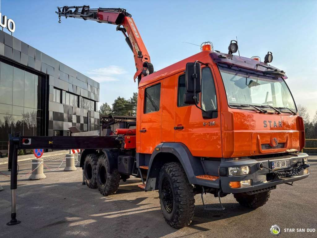 MAN STAR 266 MAN 6x6 PALFINGER PK 18001 Crane Kran - Autokran: das Bild 4 MAN STAR 266 MAN 6x6 PALFINGER PK 18001 Crane Kran - Autokran: das Bild 4
