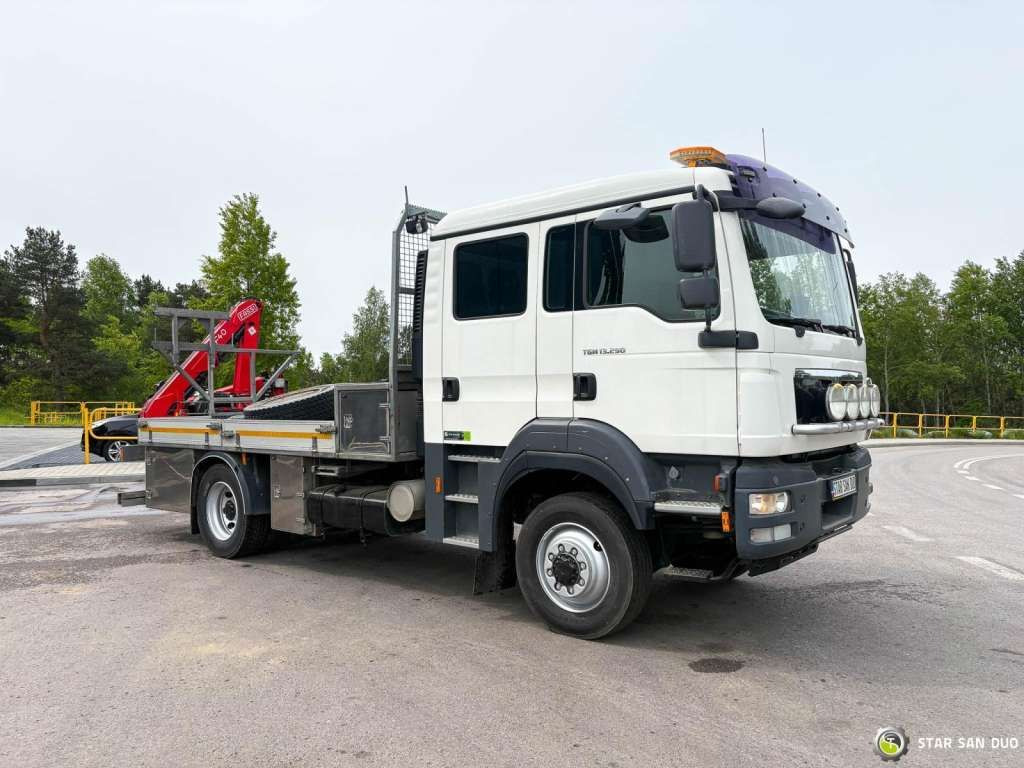 MAN TGM 13.290 4x4 FASSI F40B22 Crane Camper DOKA - Autokran: das Bild 3 MAN TGM 13.290 4x4 FASSI F40B22 Crane Camper DOKA - Autokran: das Bild 3