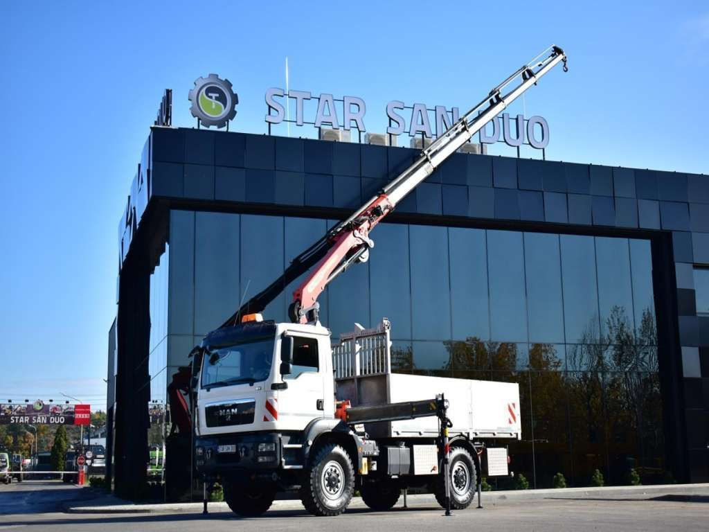 MAN TGM 18.340 4x4 PALFINGER PK 18002 CRANE WINCH MAN TGM 18.340 4x4 PALFINGER PK 18002 CRANE WINCH - Autokran, Pritsche LKW: das Bild 1 MAN TGM 18.340 4x4 PALFINGER PK 18002 CRANE WINCH MAN TGM 18.340 4x4 PALFINGER PK 18002 CRANE WINCH - Autokran, Pritsche LKW: das Bild 1