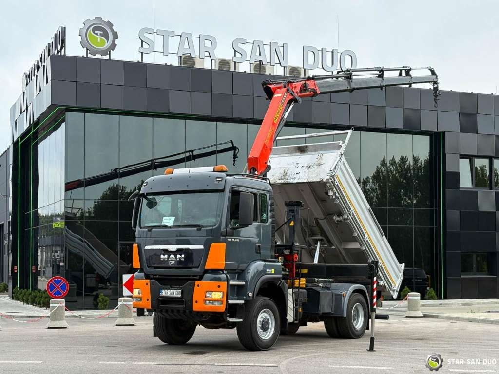 MAN TGS 18.480 PALFINGER PK 16502 HDS Crane,Kipper - Autokran: das Bild 2 MAN TGS 18.480 PALFINGER PK 16502 HDS Crane,Kipper - Autokran: das Bild 2