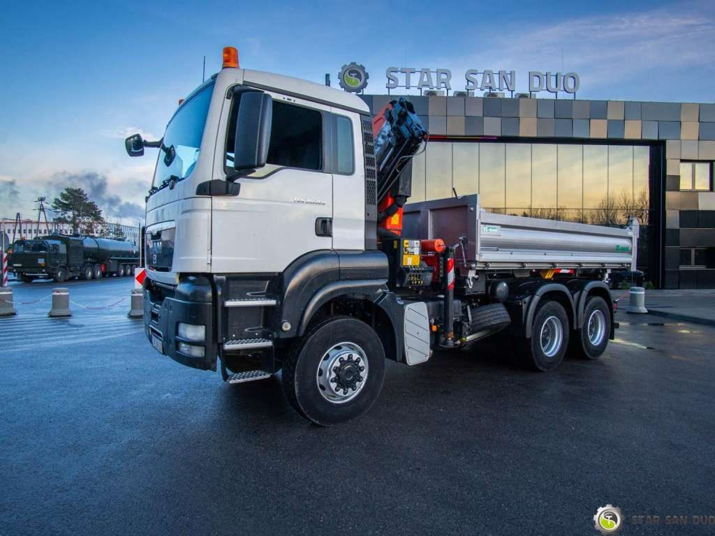 MAN TGS 26.360 6x6 PALFINGER PK 18001 EH Crane Kipe - Autokran: das Bild 2 MAN TGS 26.360 6x6 PALFINGER PK 18001 EH Crane Kipe - Autokran: das Bild 2
