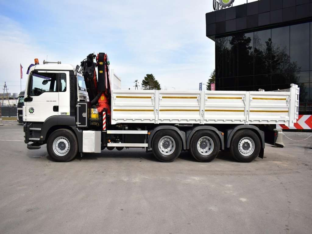 MAN  TGS 35.400 8X4 PALFINGER PK 33002 CRANE KIPPER – Leasing MAN  TGS 35.400 8X4 PALFINGER PK 33002 CRANE KIPPER: das Bild 12
