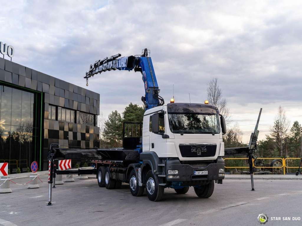 MAN TGS 41.480 8x8 PM 85SP HDS Crane - Autokran: das Bild 3 MAN TGS 41.480 8x8 PM 85SP HDS Crane - Autokran: das Bild 3