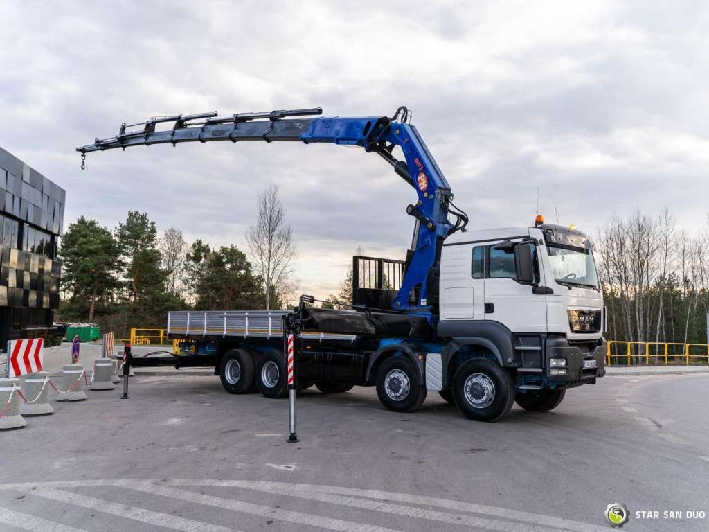 MAN TGS 41.480 8x8 PM 85SP HDS Crane - Autokran: das Bild 2 MAN TGS 41.480 8x8 PM 85SP HDS Crane - Autokran: das Bild 2