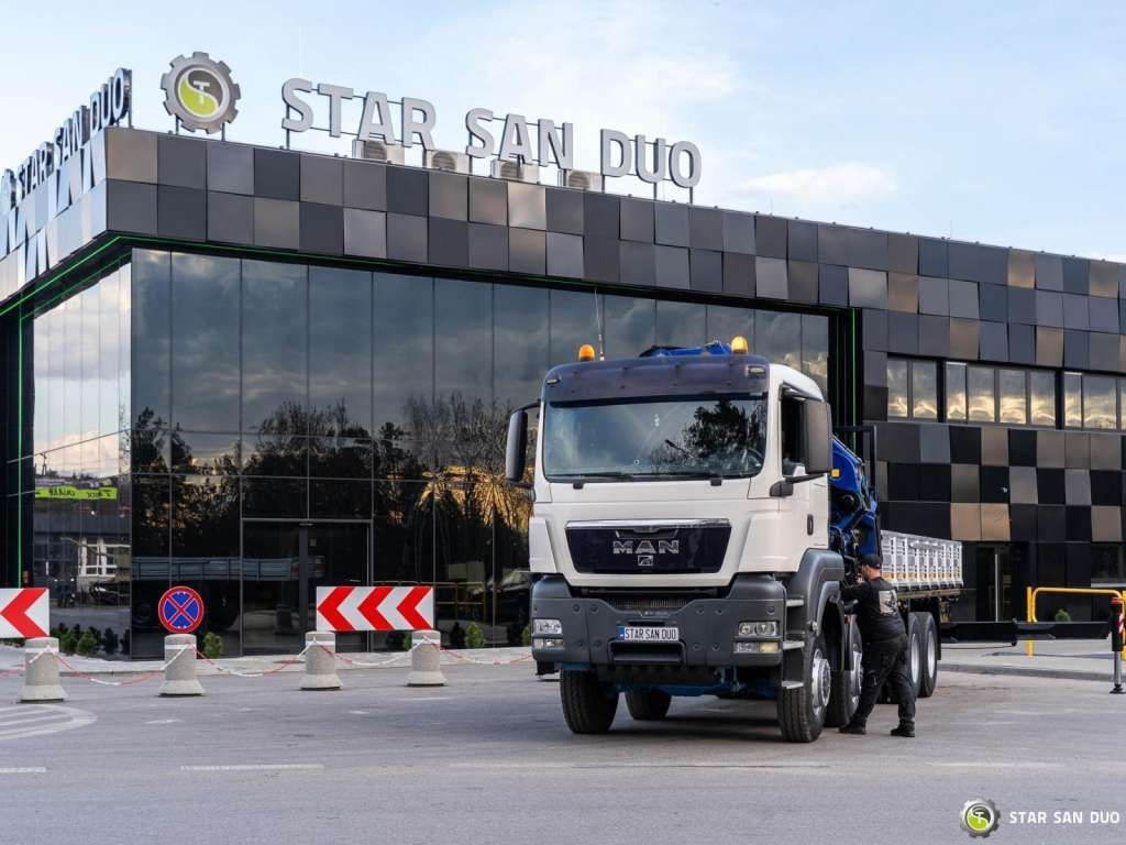 MAN TGS 41.480 8x8 PM 85SP HDS Crane - Autokran: das Bild 4 MAN TGS 41.480 8x8 PM 85SP HDS Crane - Autokran: das Bild 4
