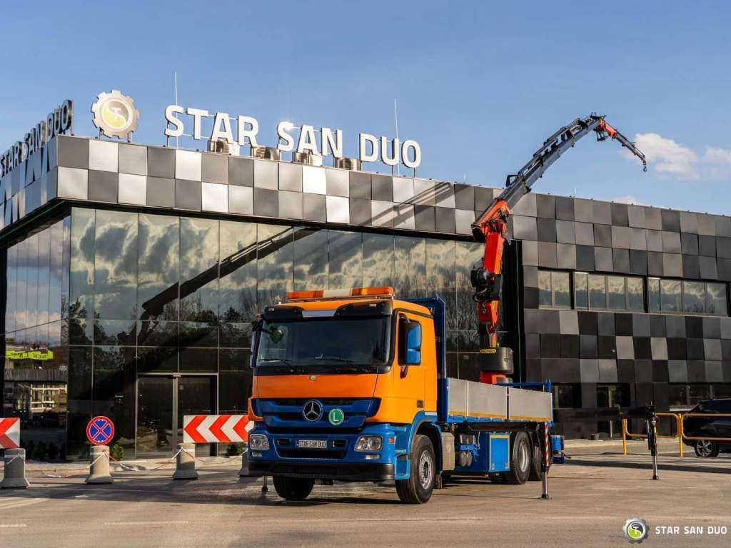 Mercedes-Benz ACTROS 2541 6x2 Palfinger PK 34002 Crane Winch - Autokran: das Bild 1 Mercedes-Benz ACTROS 2541 6x2 Palfinger PK 34002 Crane Winch - Autokran: das Bild 1