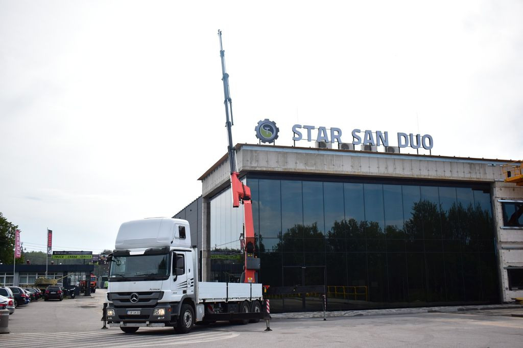 Mercedes-Benz ACTROS 2546 6x2 Palfinger PK 50002 EURO 5 Cran . - Autokran, Pritsche LKW: das Bild 1 Mercedes-Benz ACTROS 2546 6x2 Palfinger PK 50002 EURO 5 Cran . - Autokran, Pritsche LKW: das Bild 1
