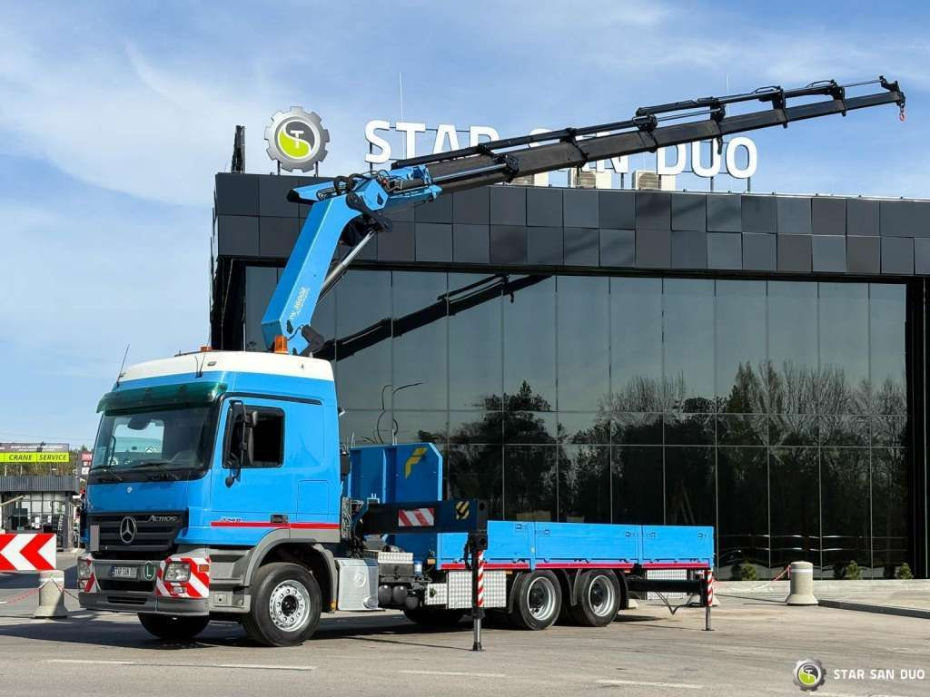Mercedes-Benz ACTROS 2646L 6x4 PALFINGER 36002 Crane Winch - Autokran: das Bild 1 Mercedes-Benz ACTROS 2646L 6x4 PALFINGER 36002 Crane Winch - Autokran: das Bild 1
