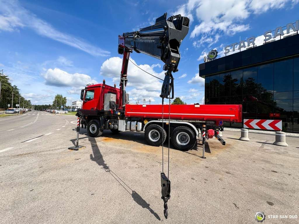 Mercedes-Benz AROCS 3345 6x6 HMF 3220 Winch Crane Tipper - Kipper: das Bild 4 Mercedes-Benz AROCS 3345 6x6 HMF 3220 Winch Crane Tipper - Kipper: das Bild 4