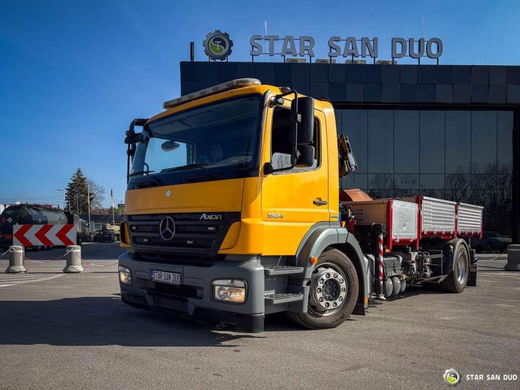 Mercedes-Benz AXOR 1824 4x2 HMF 975 HDS Crane Rotator Kipper Mercedes-Benz AXOR 1824 4x2 HMF 975 HDS Crane Rotator Kipper - Autokran, Kipper: das Bild 3 Mercedes-Benz AXOR 1824 4x2 HMF 975 HDS Crane Rotator Kipper Mercedes-Benz AXOR 1824 4x2 HMF 975 HDS Crane Rotator Kipper - Autokran, Kipper: das Bild 3