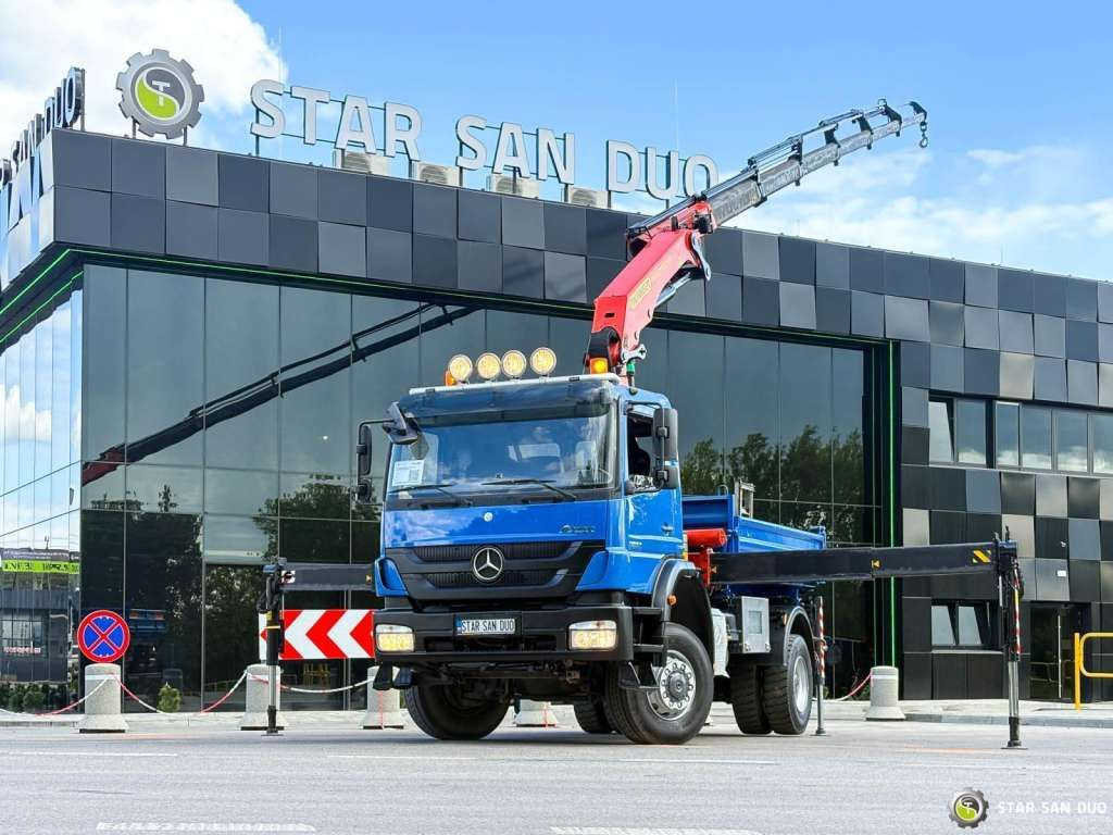 Mercedes-Benz AXOR 1833 4x4 Palfinger PK 22002 EH Crane Winch - Kipper: das Bild 1 Mercedes-Benz AXOR 1833 4x4 Palfinger PK 22002 EH Crane Winch - Kipper: das Bild 1