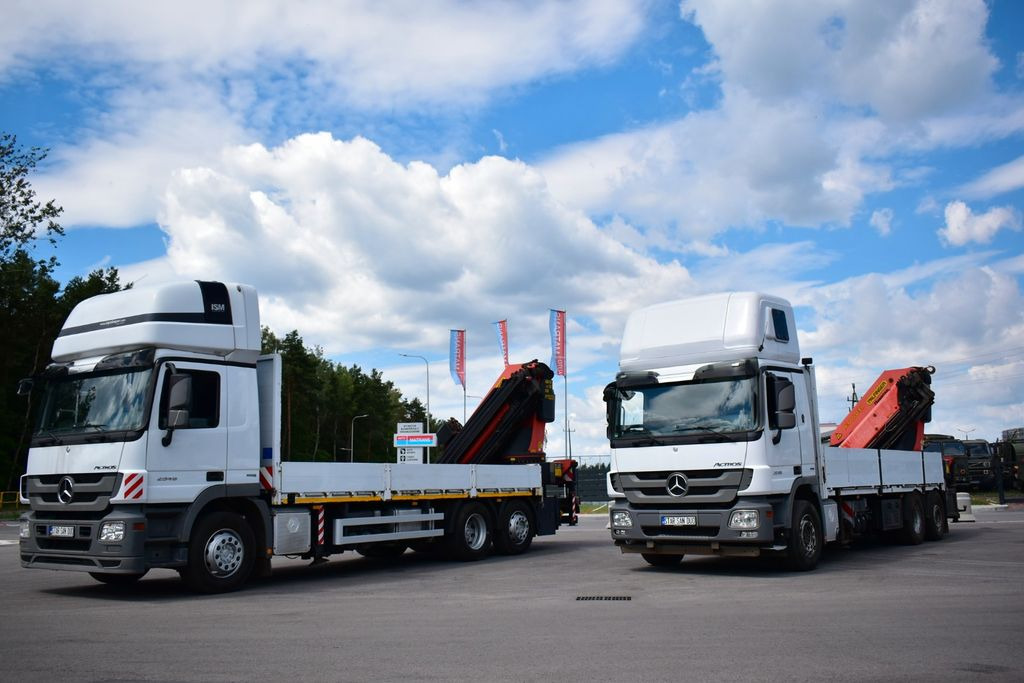 Mercedes-Benz Actros 2546 6x2 Palfinger PK 53002 Crane Kran - Autokran, Pritsche LKW: das Bild 5 Mercedes-Benz Actros 2546 6x2 Palfinger PK 53002 Crane Kran - Autokran, Pritsche LKW: das Bild 5