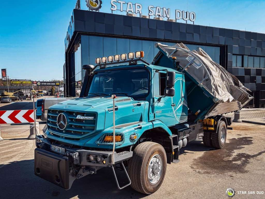 Mercedes-Benz Zetros 1833 4x4 Kipper Camper Chassis - Kipper: das Bild 5 Mercedes-Benz Zetros 1833 4x4 Kipper Camper Chassis - Kipper: das Bild 5