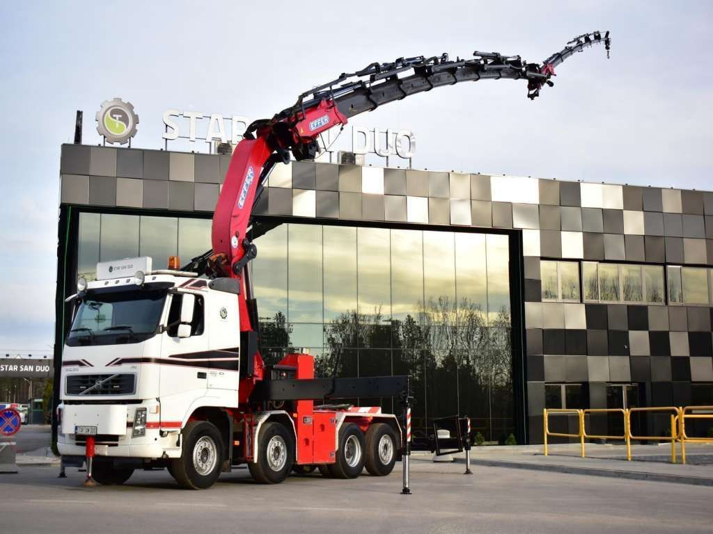 Volvo FH 520 8x2 EFFER 850 Fly Jib Winch 5th - Sattelzugmaschine: das Bild 5 Volvo FH 520 8x2 EFFER 850 Fly Jib Winch 5th - Sattelzugmaschine: das Bild 5