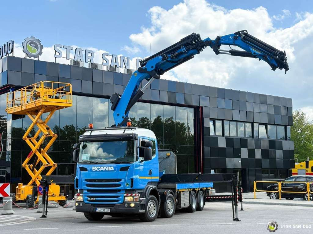 Scania R440 8x4 Palfinger PK50002 FLY JIB Crane Winch - Autokran: das Bild 4 Scania R440 8x4 Palfinger PK50002 FLY JIB Crane Winch - Autokran: das Bild 4