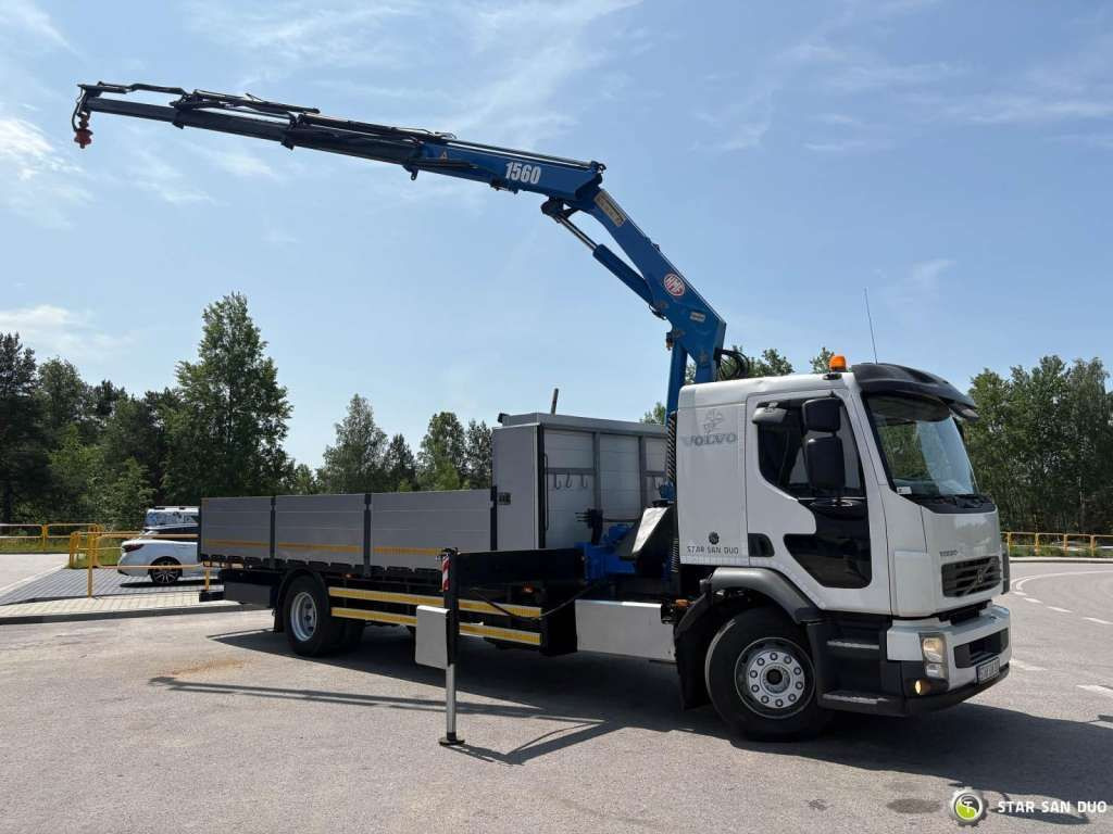 Volvo FE 240 4x2 HMF 1560 K3 HDS Rotator Crane Kran - Autokran: das Bild 2 Volvo FE 240 4x2 HMF 1560 K3 HDS Rotator Crane Kran - Autokran: das Bild 2