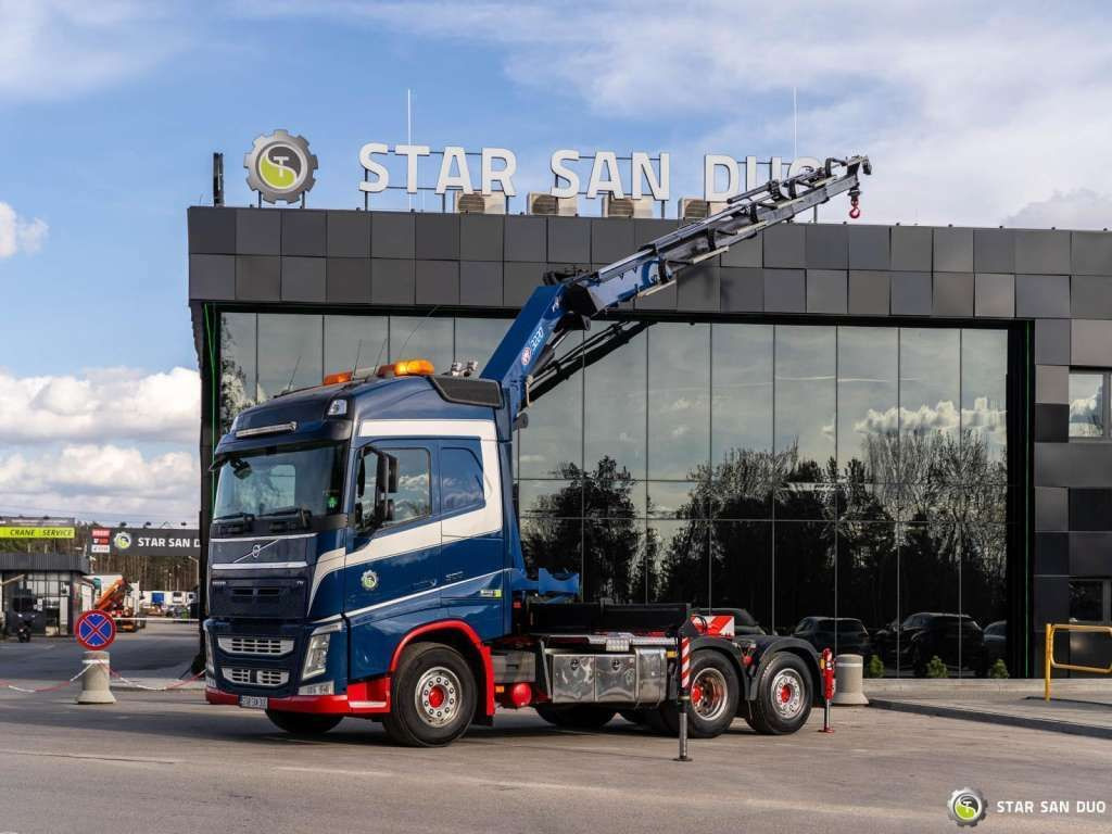 Volvo FH 500 6x2 HMF 3220-K5 HDS Crane Euro 6 - Autokran, Sattelzugmaschine: das Bild 4 Volvo FH 500 6x2 HMF 3220-K5 HDS Crane Euro 6 - Autokran, Sattelzugmaschine: das Bild 4