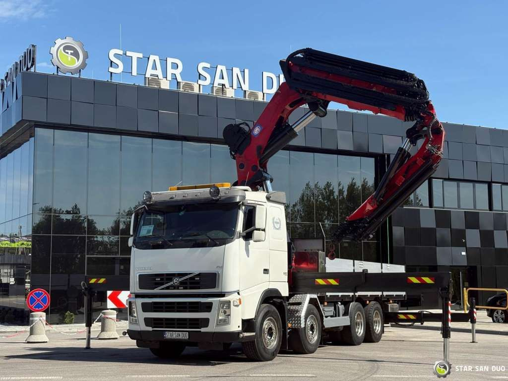 Volvo FH 520 8x4 HMF THOR K6 Fly Jib Euro 4 Winch - Autokran: das Bild 4 Volvo FH 520 8x4 HMF THOR K6 Fly Jib Euro 4 Winch - Autokran: das Bild 4