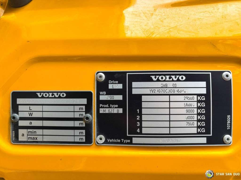 Autokran Volvo  FM 460 6x4x4 HMF 3220 Crane HDS: das Bild 21