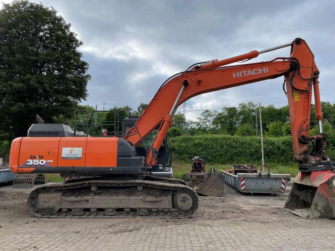 HITACHI ZX350 LCN - 6 - Kettenbagger: das Bild 5 HITACHI ZX350 LCN - 6 - Kettenbagger: das Bild 5