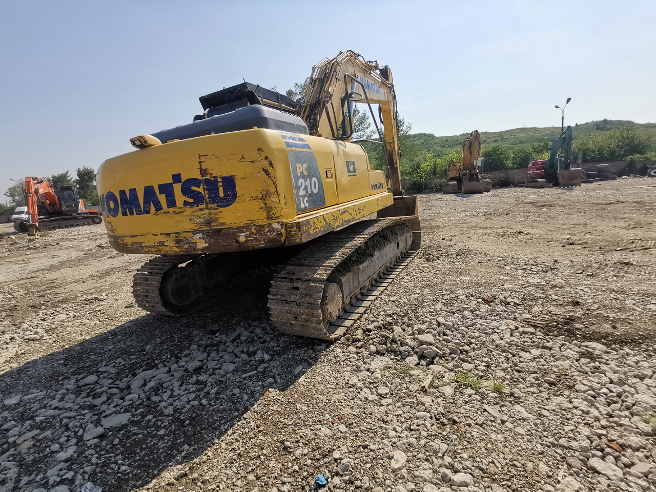 KOMATSU PC210 LC - 8 - Bagger: das Bild 4 KOMATSU PC210 LC - 8 - Bagger: das Bild 4