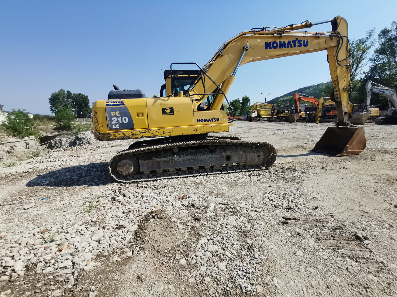 KOMATSU PC210 LC - 8 - Bagger: das Bild 5 KOMATSU PC210 LC - 8 - Bagger: das Bild 5