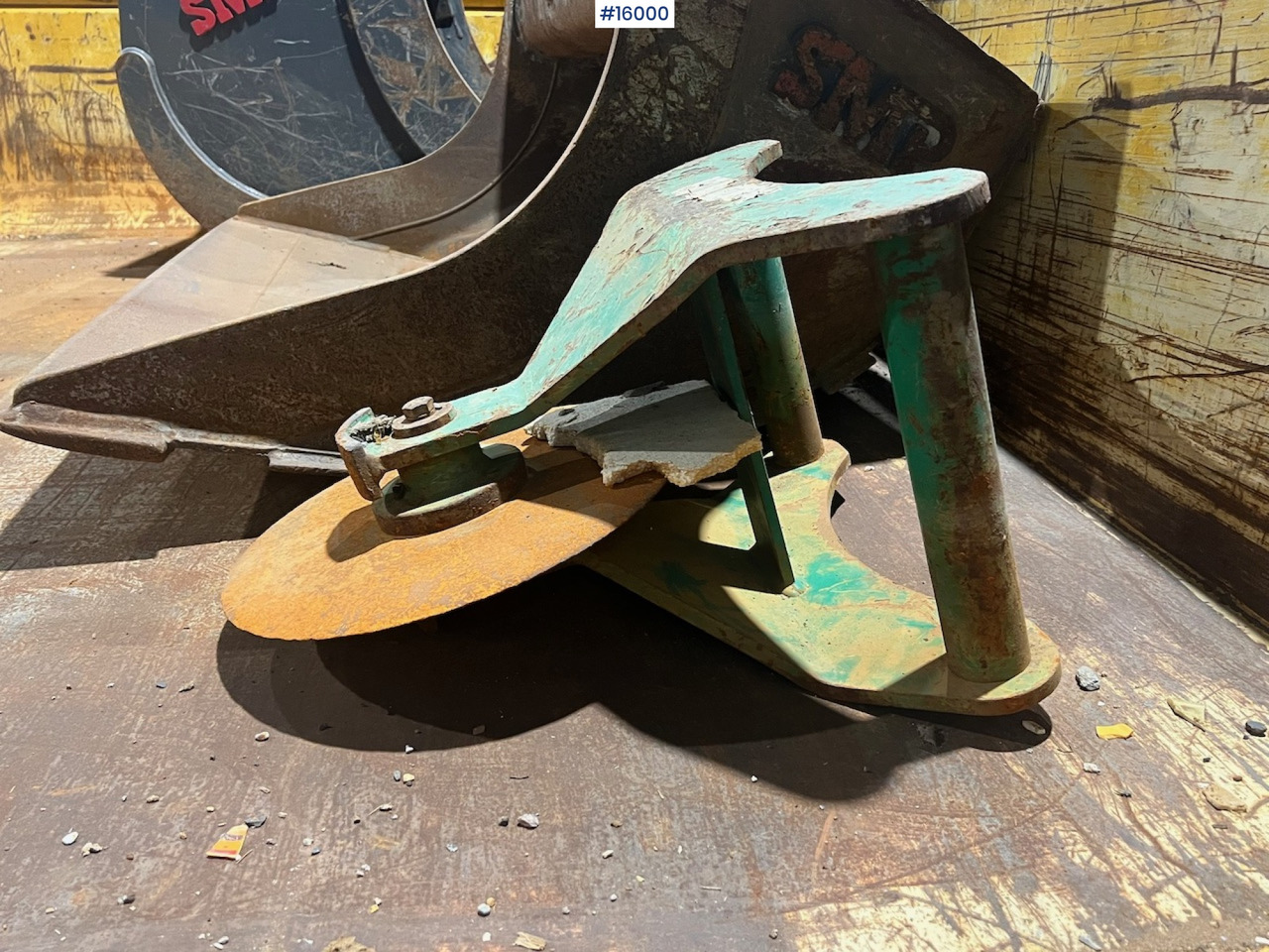 Pizzahjul S60 feste - Anbauteil für Baumaschine: das Bild 1 Pizzahjul S60 feste - Anbauteil für Baumaschine: das Bild 1