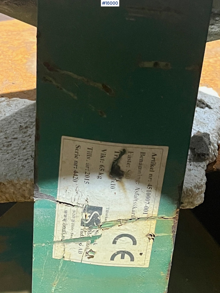 Pizzahjul S60 feste - Anbauteil für Baumaschine: das Bild 5 Pizzahjul S60 feste - Anbauteil für Baumaschine: das Bild 5