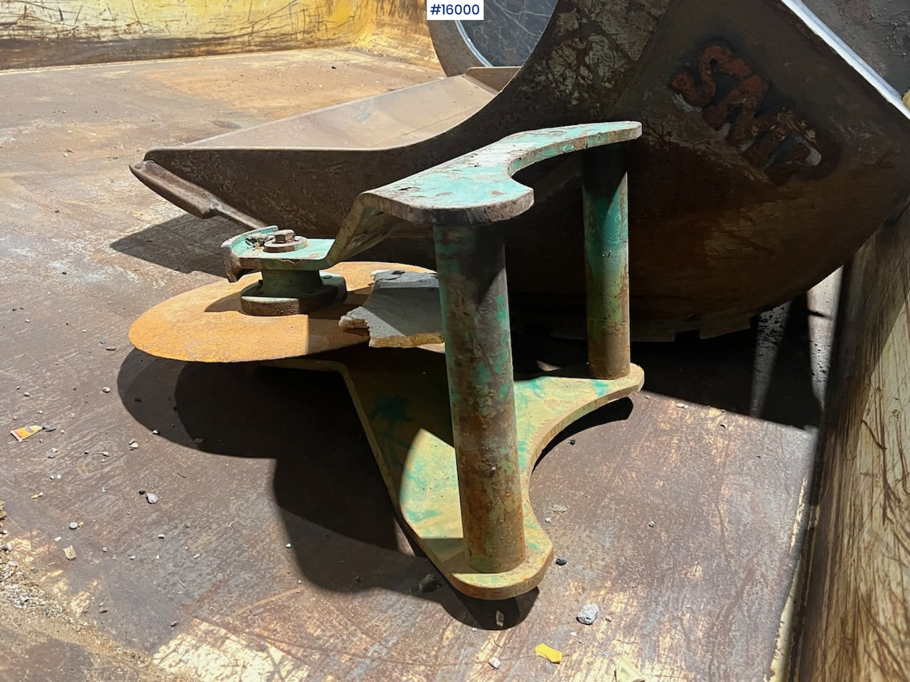 Pizzahjul S60 feste - Anbauteil für Baumaschine: das Bild 2 Pizzahjul S60 feste - Anbauteil für Baumaschine: das Bild 2