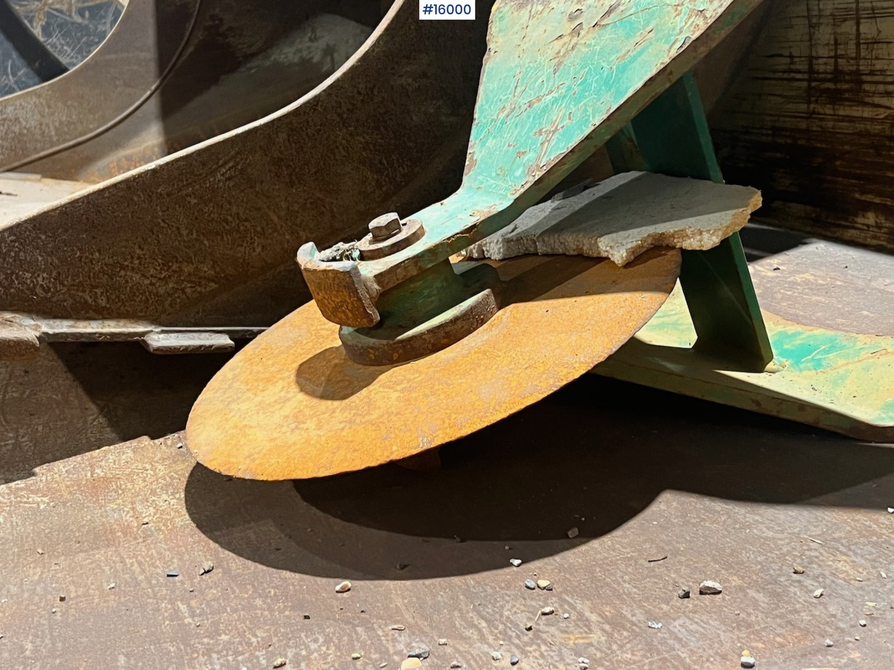 Pizzahjul S60 feste - Anbauteil für Baumaschine: das Bild 4 Pizzahjul S60 feste - Anbauteil für Baumaschine: das Bild 4